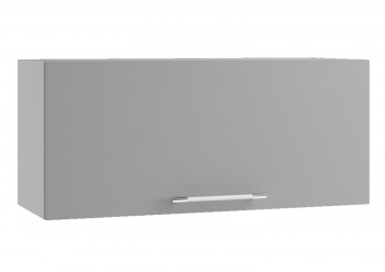 Арка ПГ 800 шкаф верхний горизонтальный (Штукатурка белая/корпус Серый) в Раздолинске - razdolinsk.mebel54.com | фото