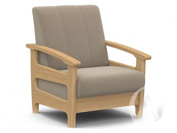 Кресло для отдыха Омега (бук лак/CATANIA LATTE) в Раздолинске - razdolinsk.mebel54.com | фото