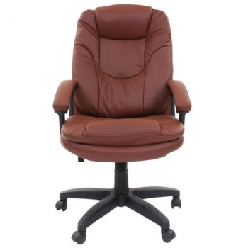 Кресло офисное BRABIX Trend EX-568 (коричневый) в Раздолинске - razdolinsk.mebel54.com | фото