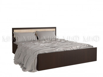 Кровать 1,4 Фиеста (Венге/Дуб беленый) в Раздолинске - razdolinsk.mebel54.com | фото