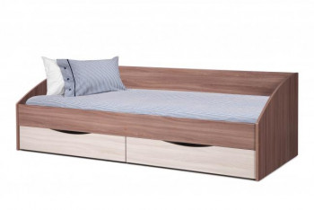 Кровать одинарная "Фея-3" (симметричная) в Раздолинске - razdolinsk.mebel54.com | фото