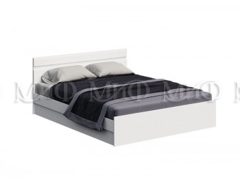 Кровать с подъемным механизмом Нэнси New 1,4м (Белый/белый глянец) в Раздолинске - razdolinsk.mebel54.com | фото