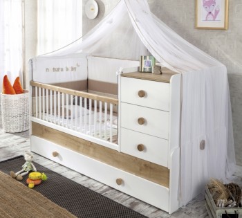 NATURA BABY Детская кровать-трансформер 20.31.1015.00 в Раздолинске - razdolinsk.mebel54.com | фото