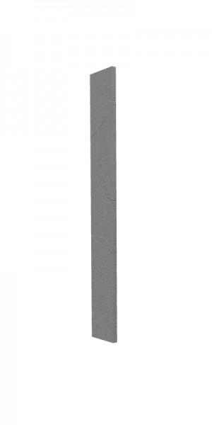 Панель торцевая (для шкафа верхнего торцевого высокого) ВПТ 400 Лофт (Штукатурка серая) в Раздолинске - razdolinsk.mebel54.com | фото