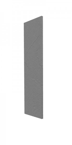 Панель торцевая (для шкафа верхнего высокого) ВП Лофт (Штукатурка серая) в Раздолинске - razdolinsk.mebel54.com | фото