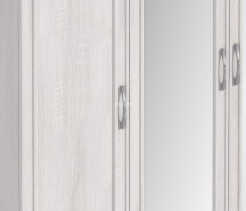 Шкаф 4-х дверный СБ-2389 Флоренция (Дуб Сонома Белый) в Раздолинске - razdolinsk.mebel54.com | фото